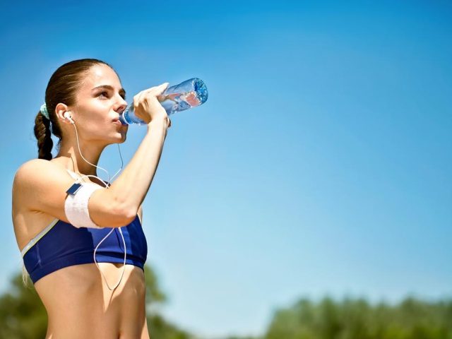 hidratación en el ejercicio